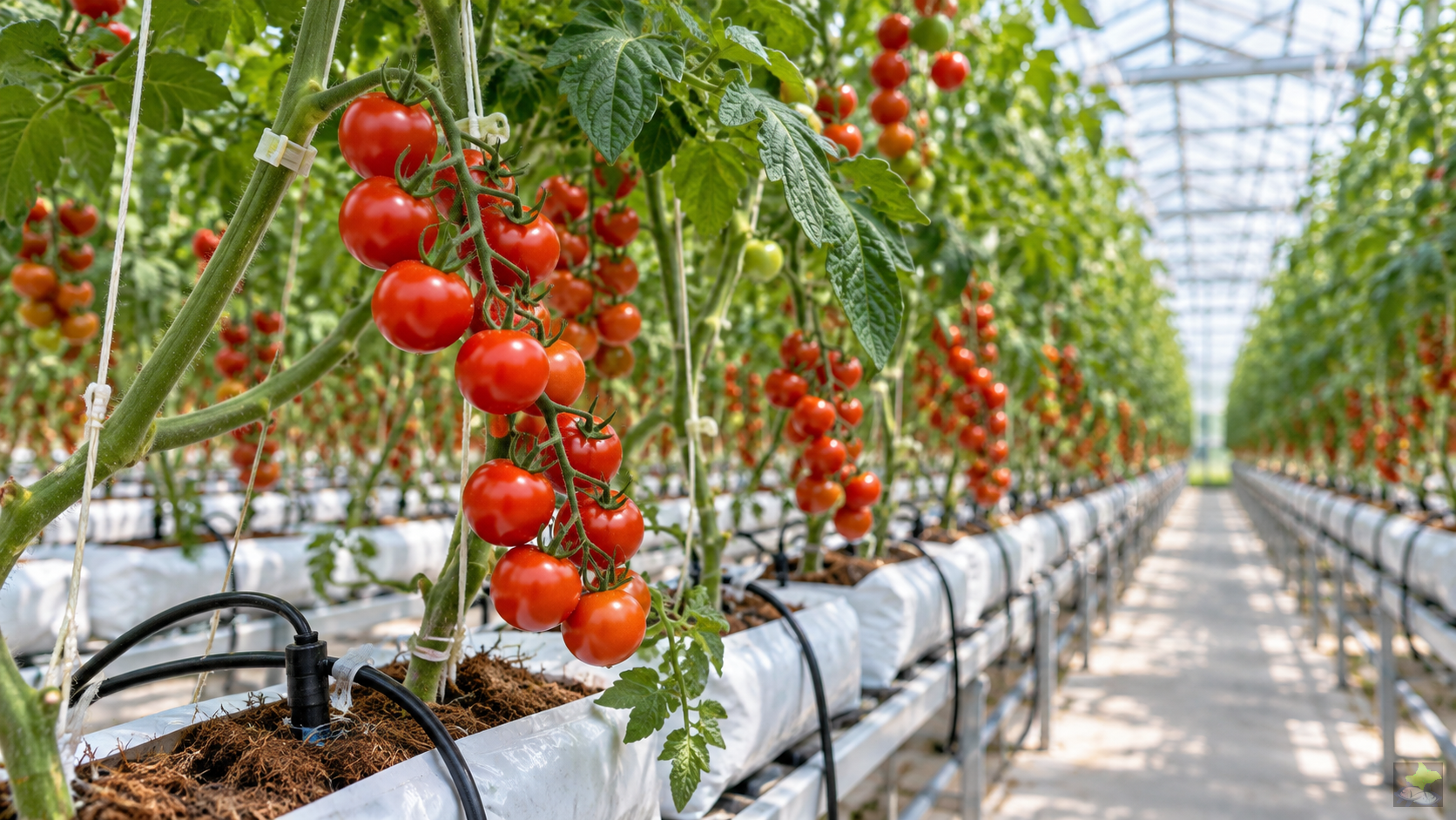 Cocktailtomate im hydroponischen Anbau