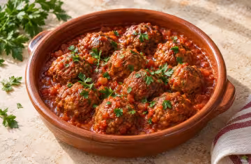 Albóndigas en salsa