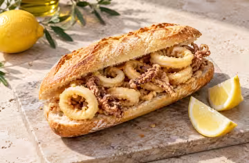 Bocadillo de calamares
