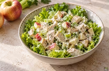Klassischer Hähnchensalat